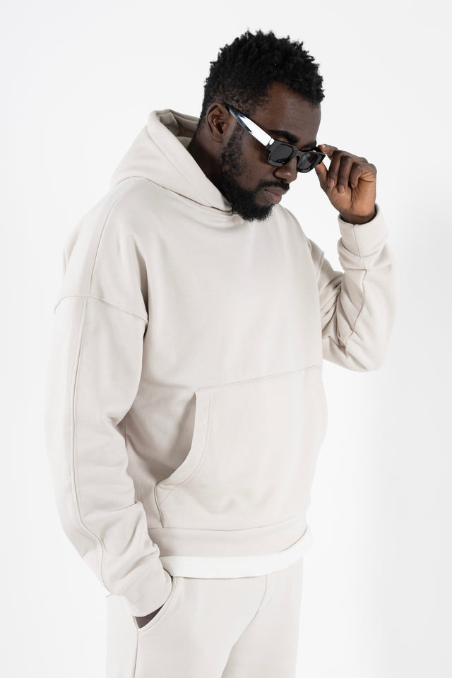 Hoodie Lovell Beige