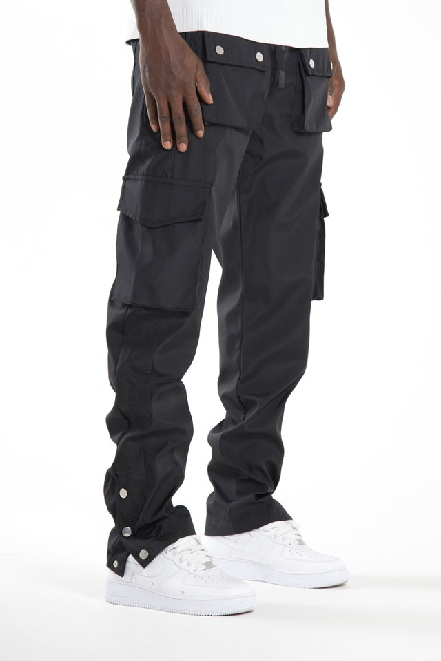 Front Pocket Cargo - Zwart - Blue Lobstr