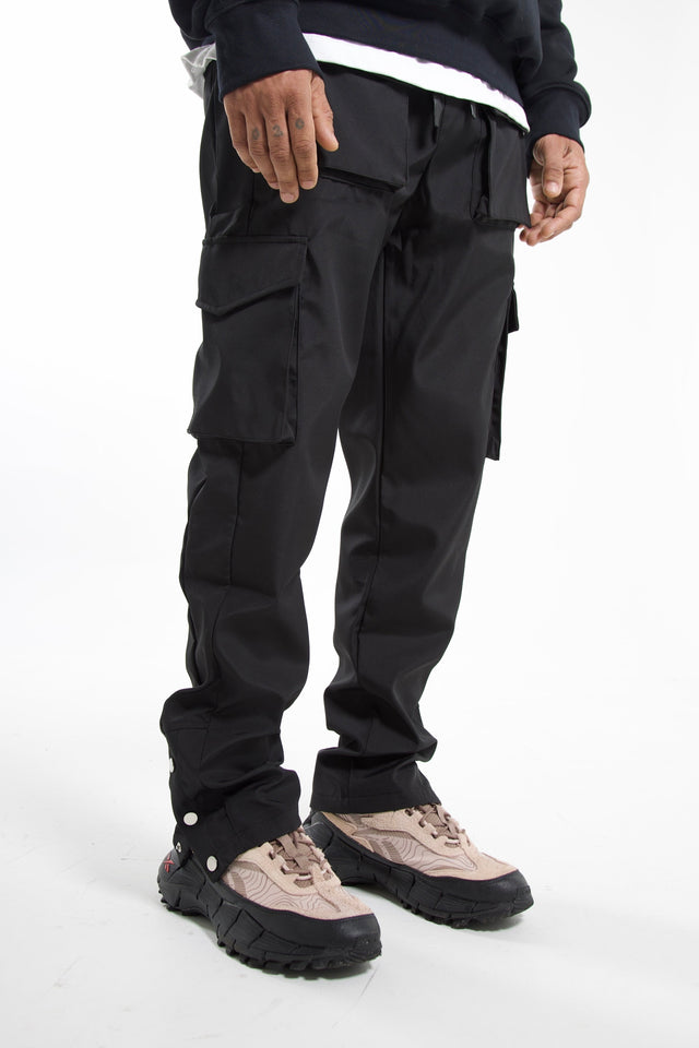 Front Pocket Cargo - Zwart - Blue Lobstr